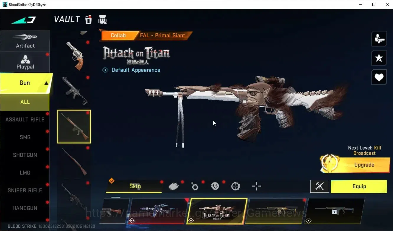 Blood Strike Accounts ASIA|ETERNAL Desert Eagle Scorpius+EVO FAL Draco+C image 8