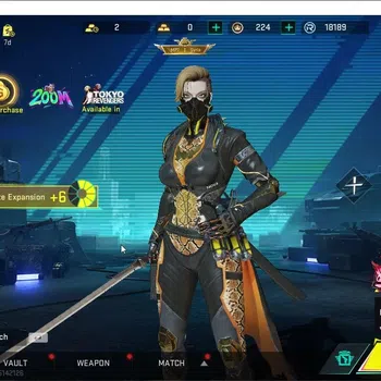 Blood Strike Collab Skin ASIA|ETERNAL Desert Eagle Scorpius+EVO FAL Draco+C image 1