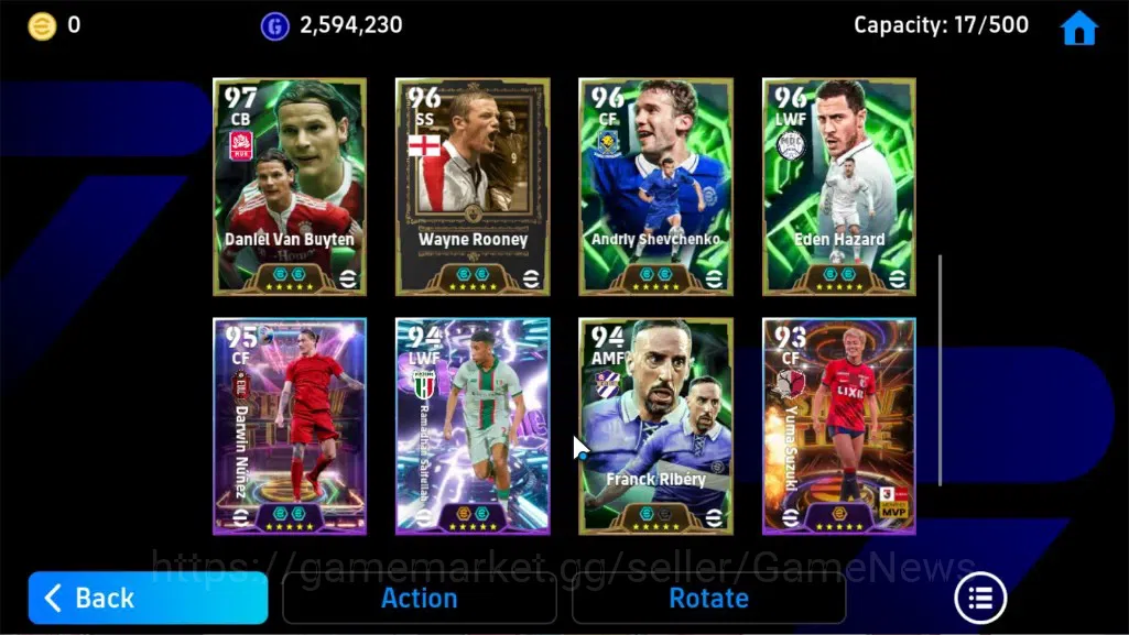 eFootball Accounts Legends & Iconic Players Android|Epic Drogba,Dennis Bergkamp,Gerrard,Wayne Rooney,ShowTime Virgil van 8