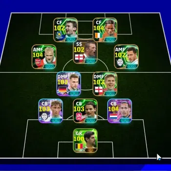 eFootball Accounts Legends & Iconic Players Android|Epic Drogba,Dennis Bergkamp,Gerrard,Wayne Rooney,ShowTime Virgil van