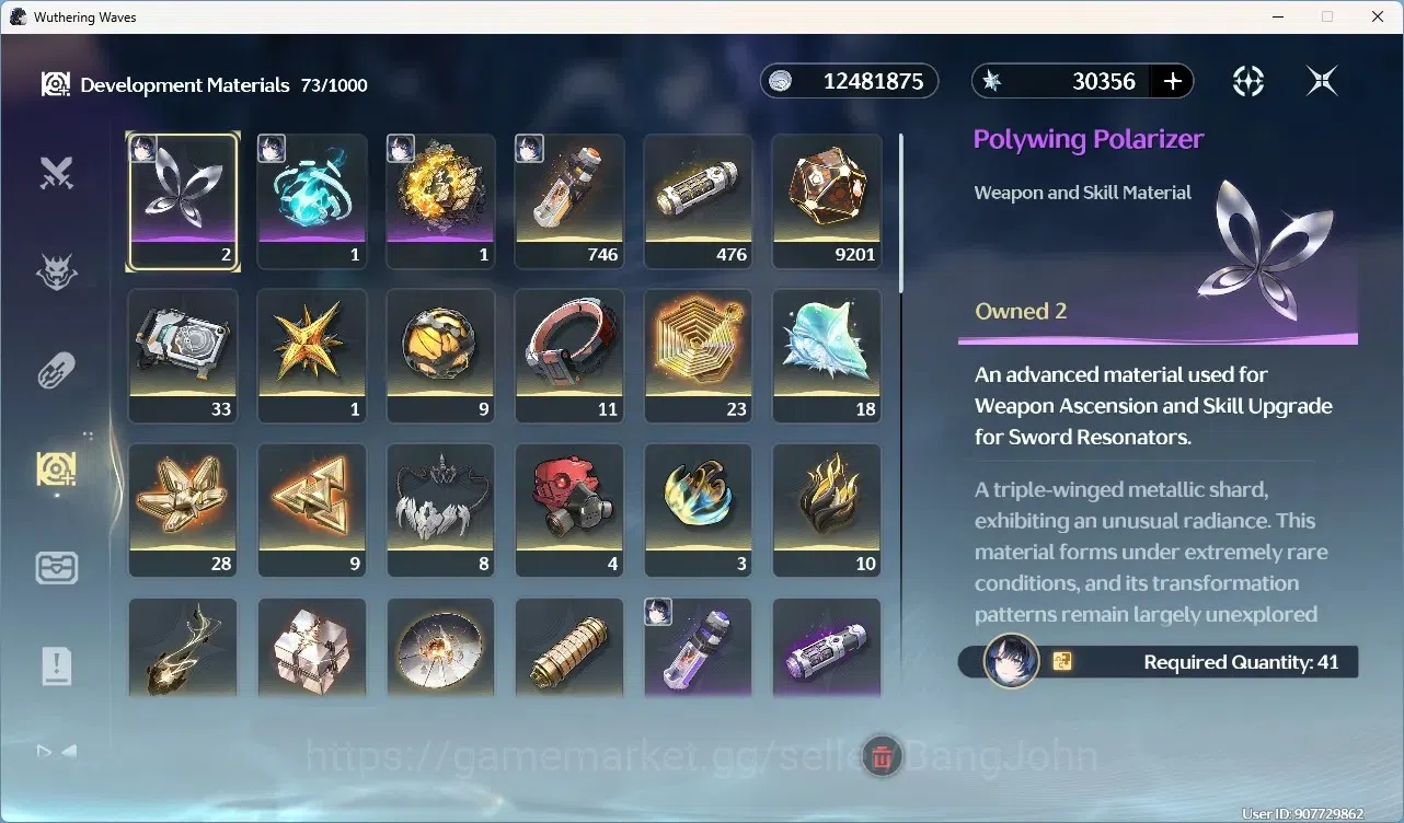 Wuthering Waves Accounts Starter SEA|UL 49|Rank 5| 4 Char Limited[Yangyagn:Xuanling,Lynae]+Sign,Shorekeeper,Rebecca 18