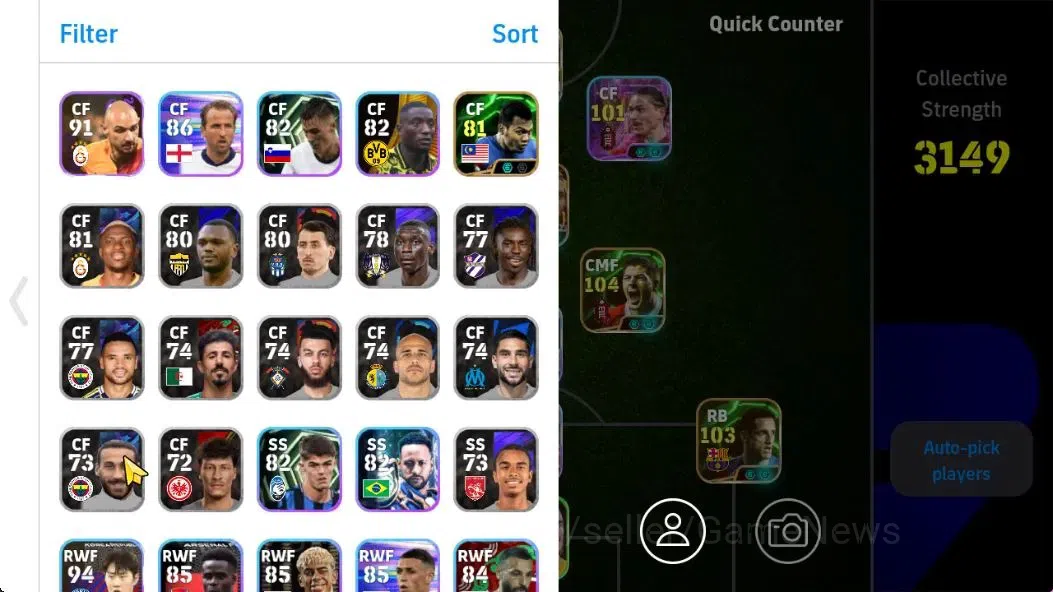 eFootball Accounts Android|Big Time Eden Hazard,Stevan Gerard,Balleti image 2