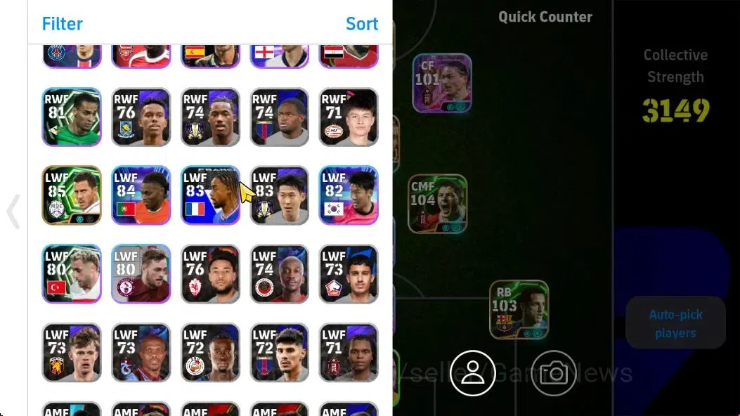 eFootball Accounts Android|Big Time Eden Hazard,Stevan Gerard,Balleti image 3