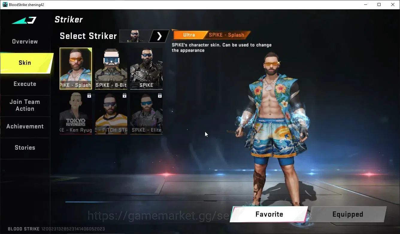 Blood Strike Accounts ASIA|ETERNAL DeAgle+Collab TR FN2000,Takemichi,7DS image 10