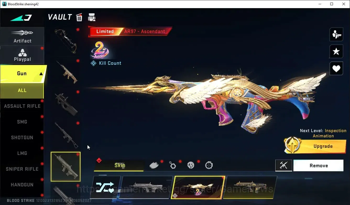 Blood Strike Accounts ASIA|ETERNAL DeAgle+Collab TR FN2000,Takemichi,7DS image 20