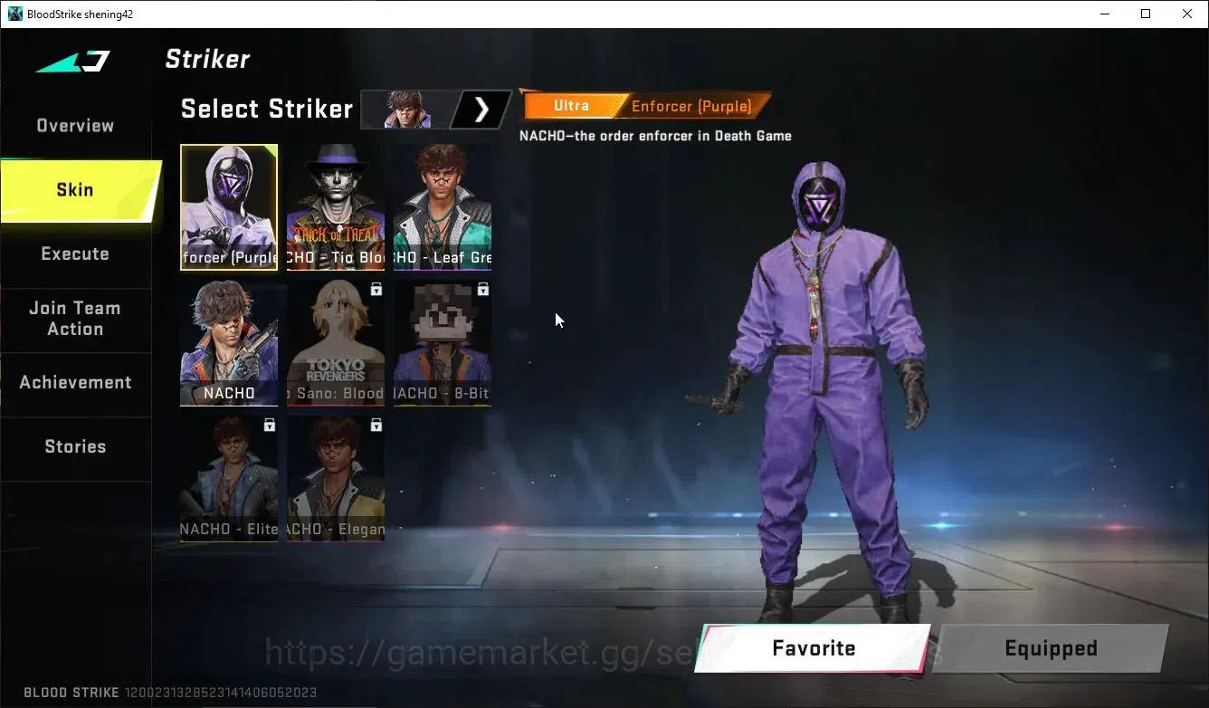 Blood Strike Accounts ASIA|ETERNAL DeAgle+Collab TR FN2000,Takemichi,7DS image 9