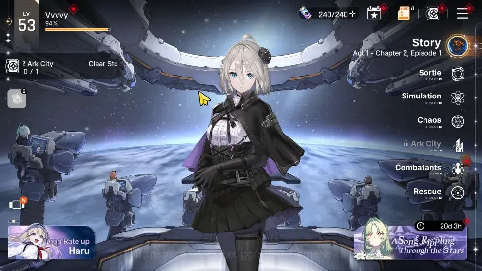 Chaos Zero Nightmare Accounts ASIA|Lv 53|6 SSR[(Heidemarie+Sign,Nine,Haru,Rin,Or image 15