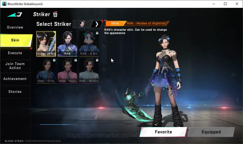 Blood Strike Accounts ASIA|3 ETERNAL [MP5 Lv3,KAG-6 Lv2,QBZ95 Lv3]|4 ULT image 12