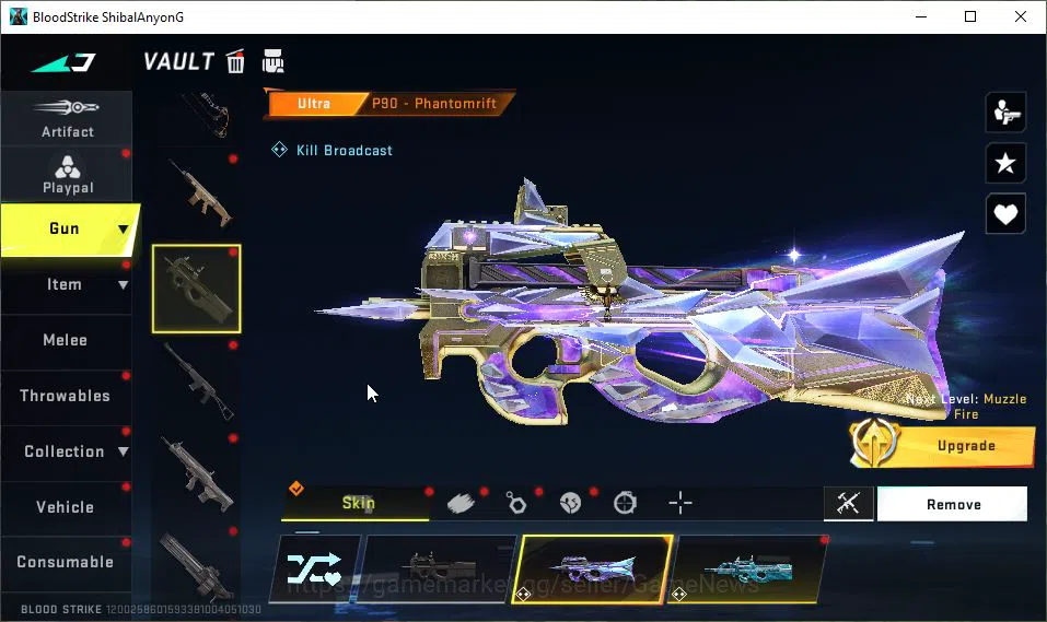 Blood Strike Accounts ASIA|3 ETERNAL [MP5 Lv3,KAG-6 Lv2,QBZ95 Lv3]|4 ULT image 16