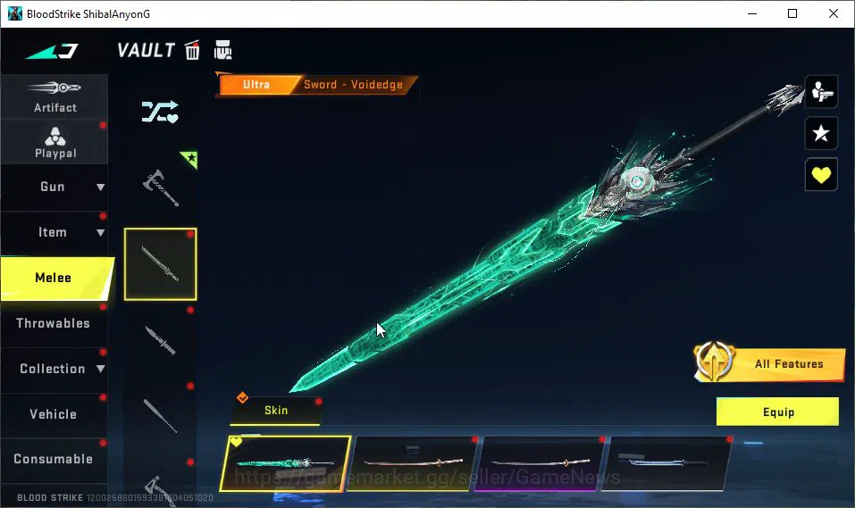 Blood Strike Accounts ASIA|3 ETERNAL [MP5 Lv3,KAG-6 Lv2,QBZ95 Lv3]|4 ULT image 4