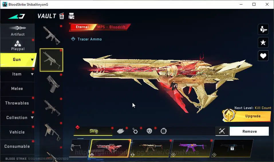 Blood Strike Accounts ASIA|3 ETERNAL [MP5 Lv3,KAG-6 Lv2,QBZ95 Lv3]|4 ULT image 7