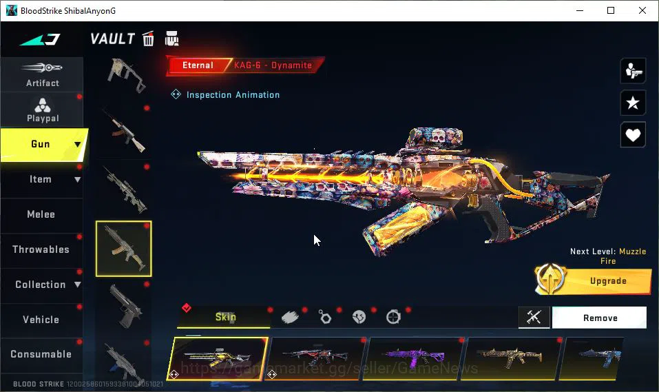 Blood Strike Accounts ASIA|3 ETERNAL [MP5 Lv3,KAG-6 Lv2,QBZ95 Lv3]|4 ULT image 8