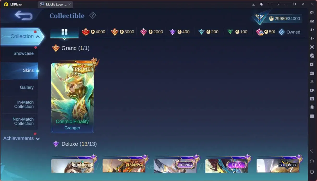 Mobile Legends: Bang Bang Accounts Global |Hero 92|Skin 143|Expert|Prime Granger|Meow image 7