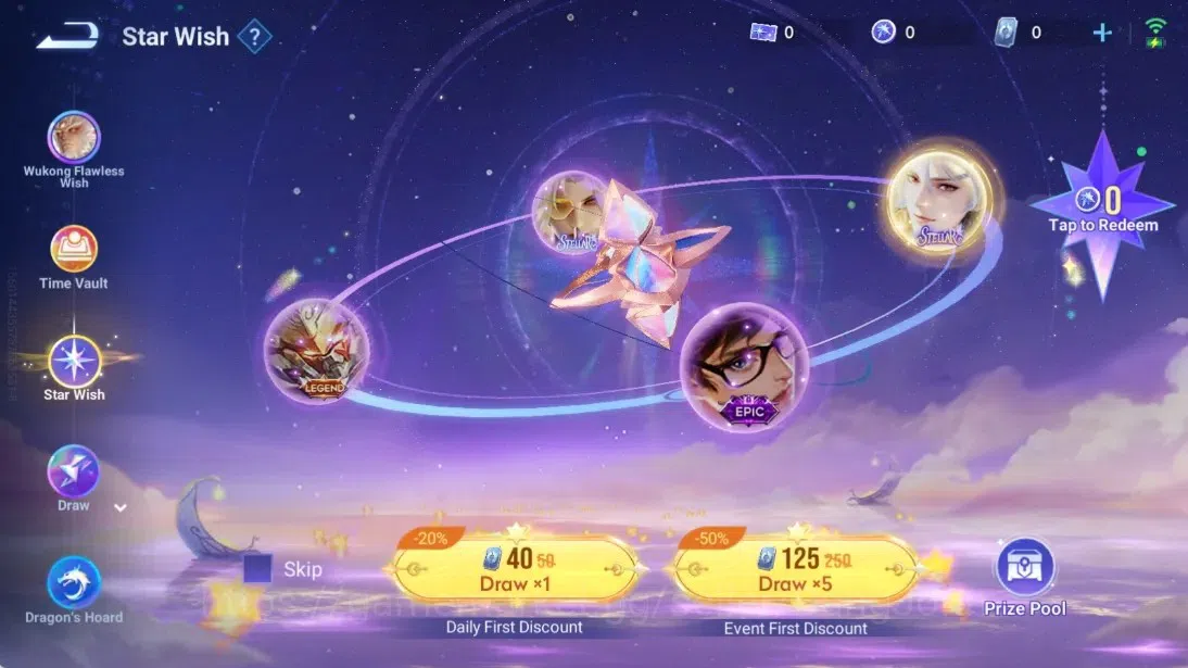 Honor of Kings Accounts Global | 9H 2S | 1 Legend Skin Selection Chest | T image 4