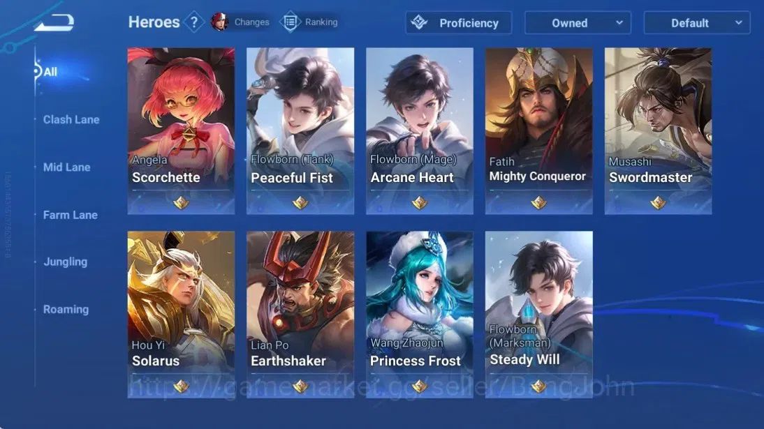 Honor of Kings Accounts Global | 9H 2S | 1 Legend Skin Selection Chest | T image 6