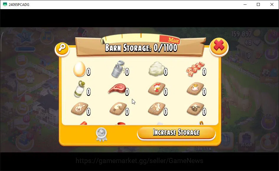 Hay Day Accounts Level 41 | Barn Storage 1100 + Silo Storage 625 |  image 13