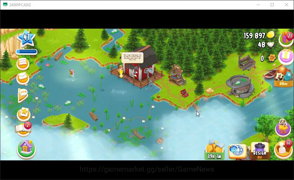 Hay Day Accounts Level 41 | Barn Storage 1100 + Silo Storage 625 |  image 5