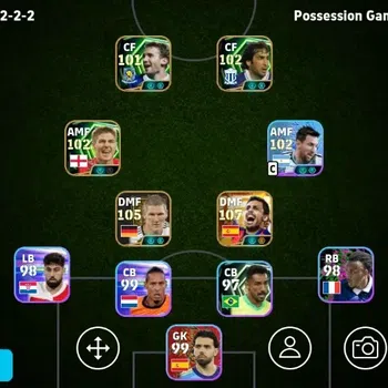 eFootball Accounts Legends & Iconic Players Mobile|PW 3109|Rodri BigT,B. Schweinsteiger Epic,Steven Gerrard Epic,Mateo
