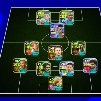 eFootball Accounts Legends & Iconic Players EFOOTBALL COLLECTIVE 3215+ | LEGEND DE ROSSI,NEW SAMUEL ETOO,MALDINI,P SCHOLES,S