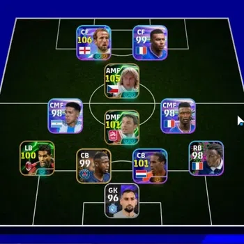 eFootball Accounts Legends & Iconic Players Android|Show Time Harry Kane|3 Epic Pavel Nedved,Mark Van