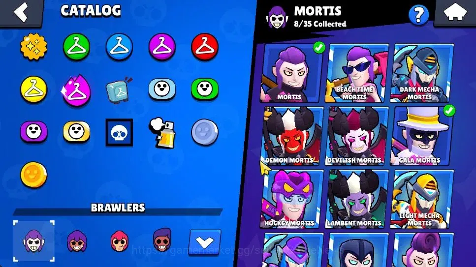Brawl Stars Accounts 1146 Trophy|8770 Bling|20 Brawlers 1 Max Lvl [Mort image 20