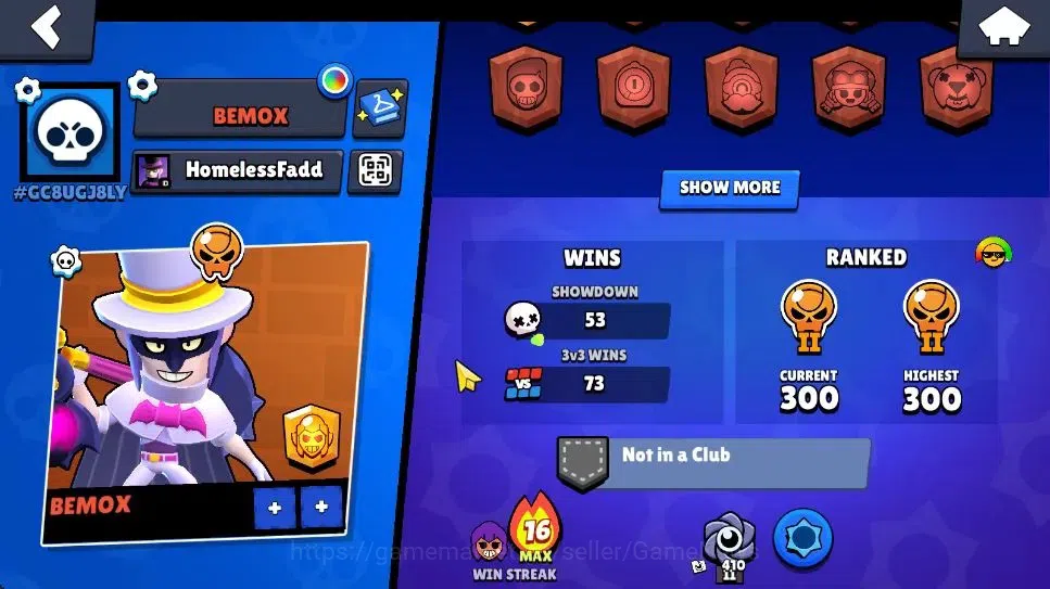 Brawl Stars Accounts 1146 Trophy|8770 Bling|20 Brawlers 1 Max Lvl [Mort image 3