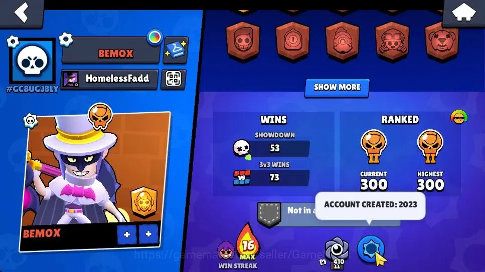 Brawl Stars Accounts 1146 Trophy|8770 Bling|20 Brawlers 1 Max Lvl [Mort image 4
