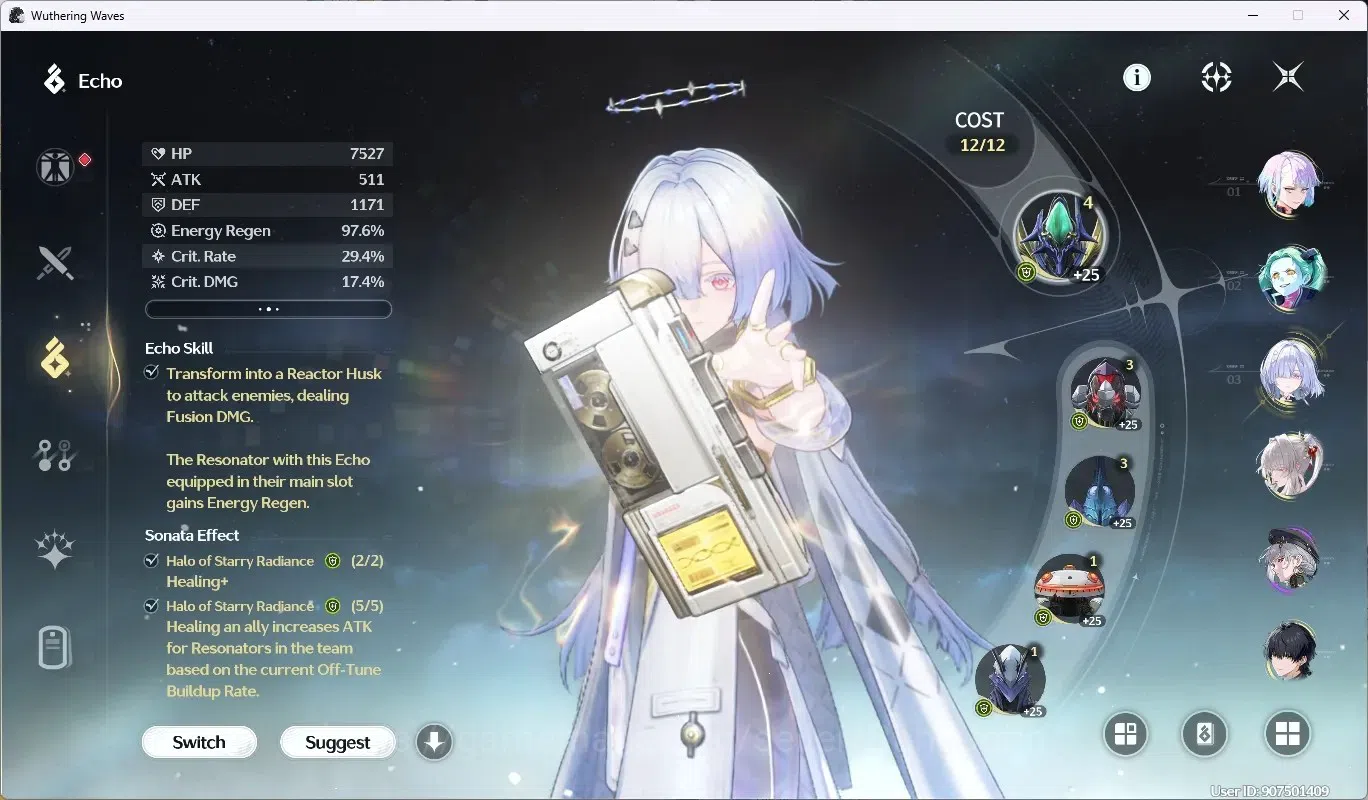Wuthering Waves Accounts SEA|UL 64|Rank 7|4 Char Limited [(Hiyuki)Rc3]+Sign image 6