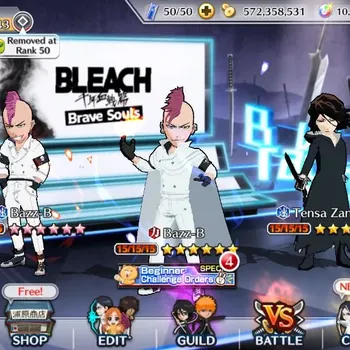 Bleach: Brave Souls Accounts Starter Global | 72K BP+10K Orb |Fresh Story|Bazz-B TYBW24,TYBW|Byakuya Renewed|Aizen 6th|Uryu