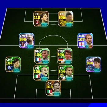 eFootball Accounts Legends & Iconic Players Android|PW3261|PEAubameyang Minanda Buercher Collab,BIGT Ibrahimovic Buffon