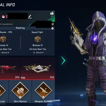 Blood Strike Accounts Starter ASIA|Starter|1 Eternal:P90-EmpyreanL2|1