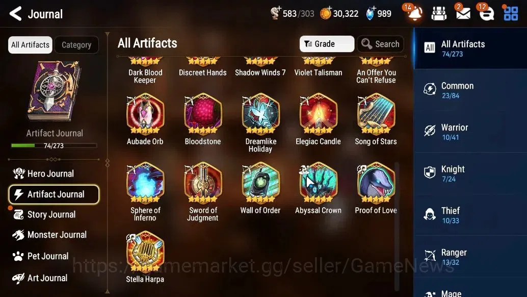 Epic Seven Accounts GLOBAL Unverif|13 ML(Rhiana&Luciel,Salome,RueleLig image 10