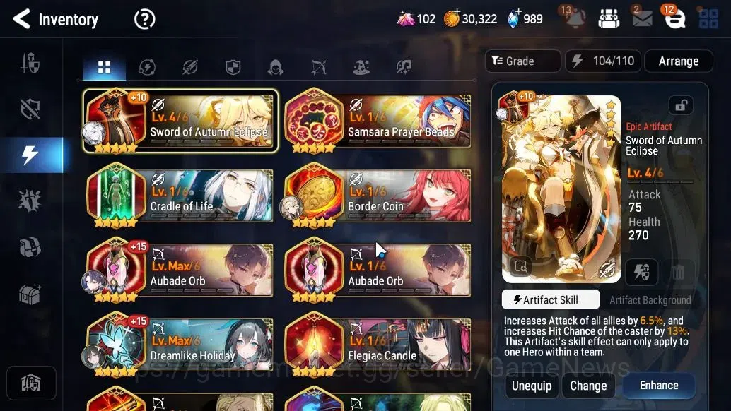 Epic Seven Accounts GLOBAL Unverif|13 ML(Rhiana&Luciel,Salome,RueleLig image 18
