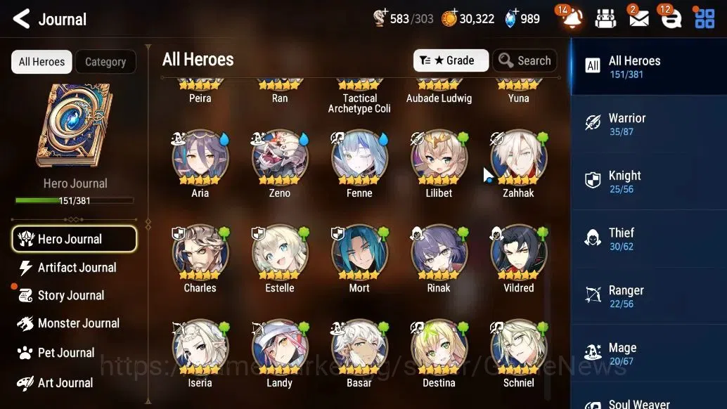 Epic Seven Accounts GLOBAL Unverif|13 ML(Rhiana&Luciel,Salome,RueleLig image 8
