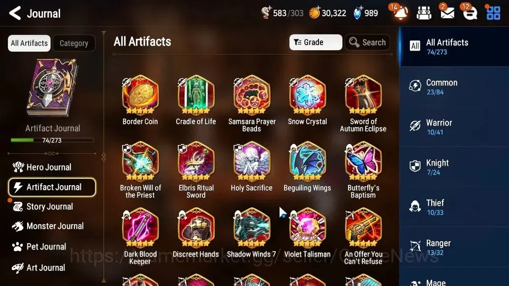 Epic Seven Accounts GLOBAL Unverif|13 ML(Rhiana&Luciel,Salome,RueleLig image 9