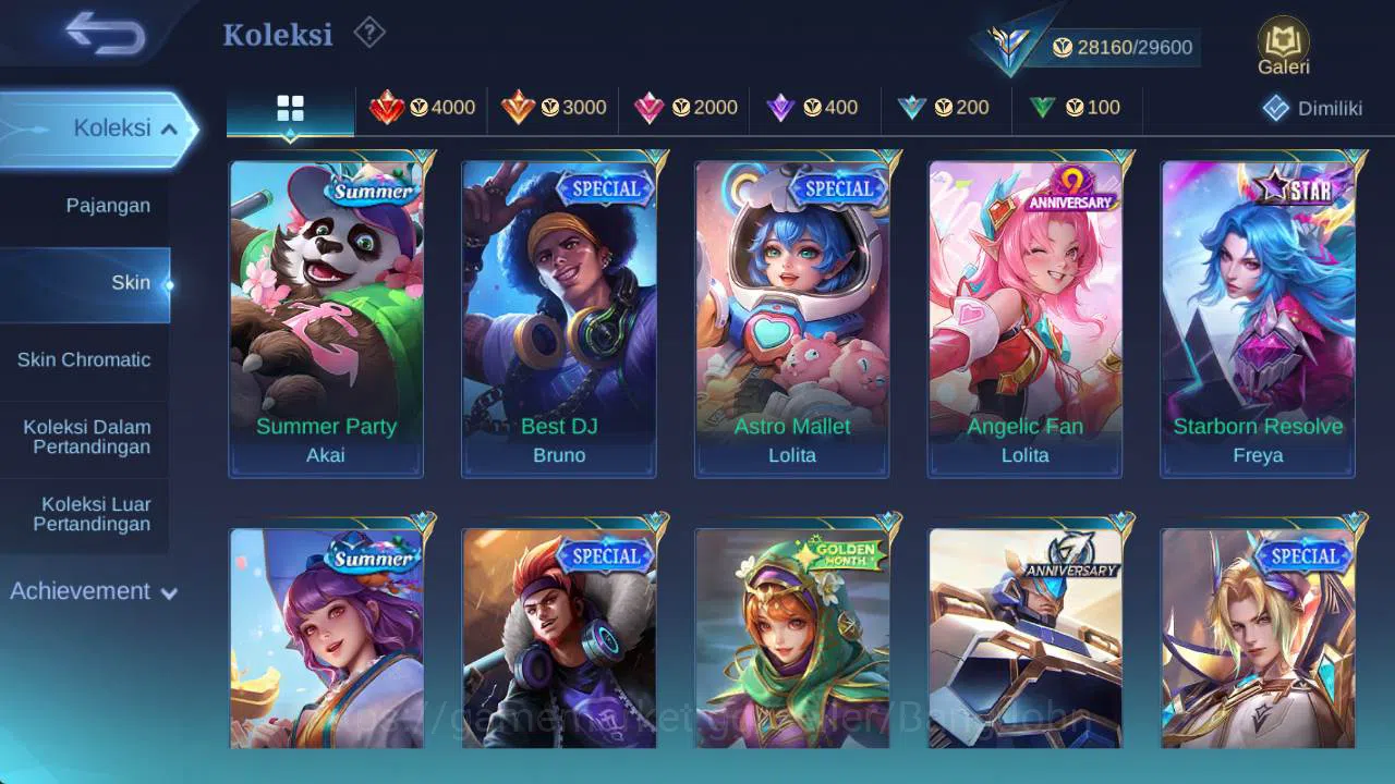 Mobile Legends: Bang Bang Accounts Global|hero 67,skin 114, KOF guin,venom(harley,GS) image 8