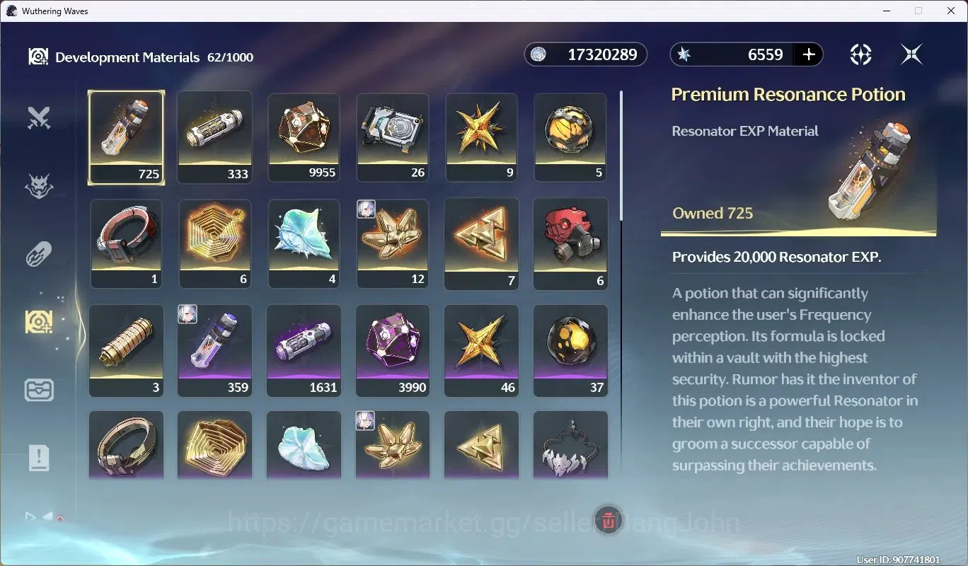 Wuthering Waves Accounts SEA|UL 49|Rank 5|2 Char Limit [Lucy RC6, Rebecca R image 11