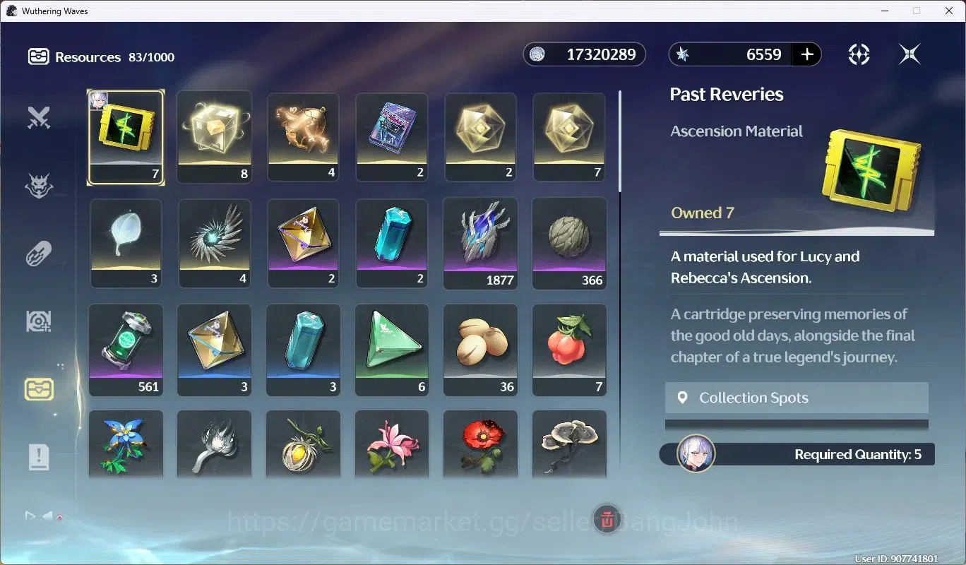 Wuthering Waves Accounts SEA|UL 49|Rank 5|2 Char Limit [Lucy RC6, Rebecca R image 12