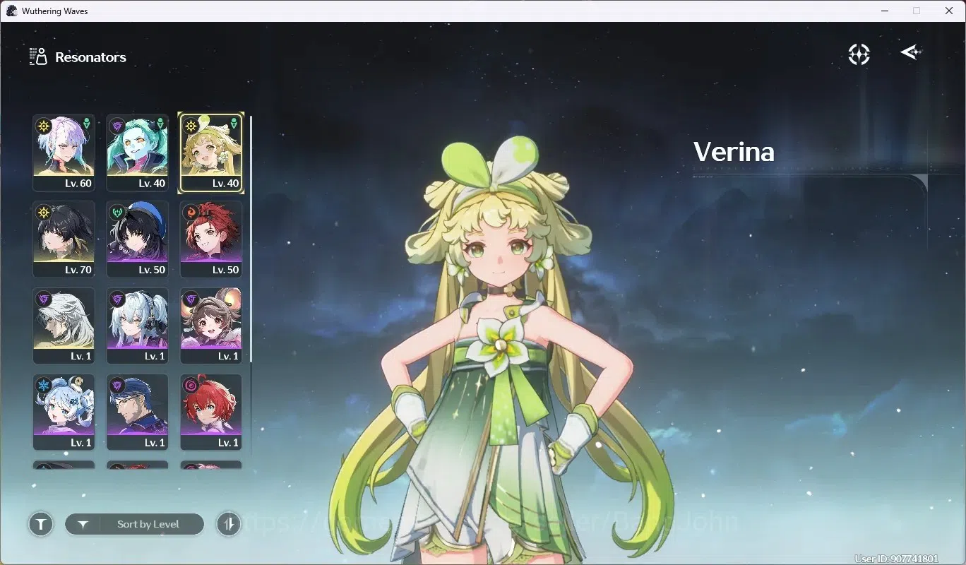 Wuthering Waves Accounts SEA|UL 49|Rank 5|2 Char Limit [Lucy RC6, Rebecca R image 2
