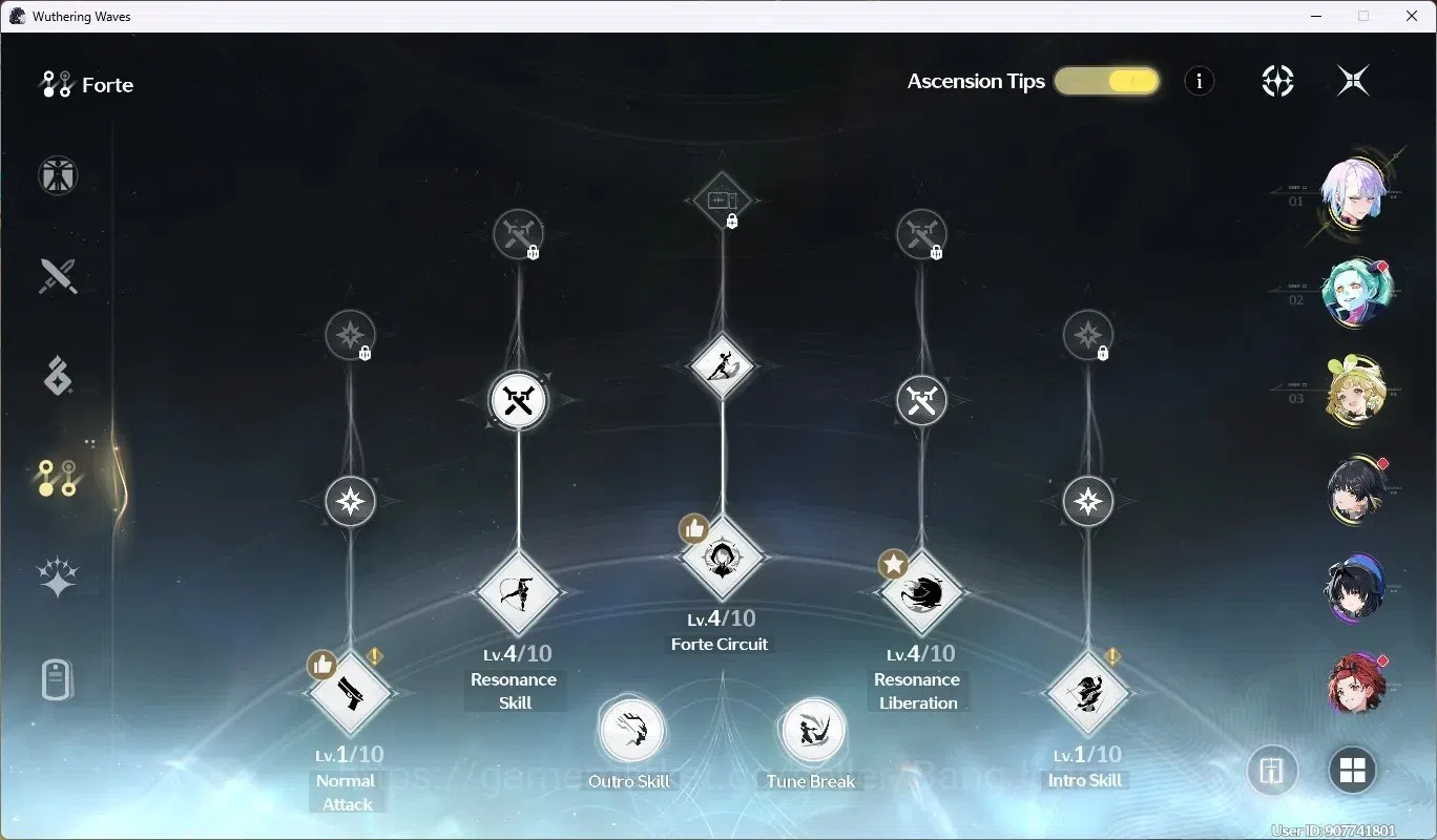 Wuthering Waves Accounts SEA|UL 49|Rank 5|2 Char Limit [Lucy RC6, Rebecca R image 7