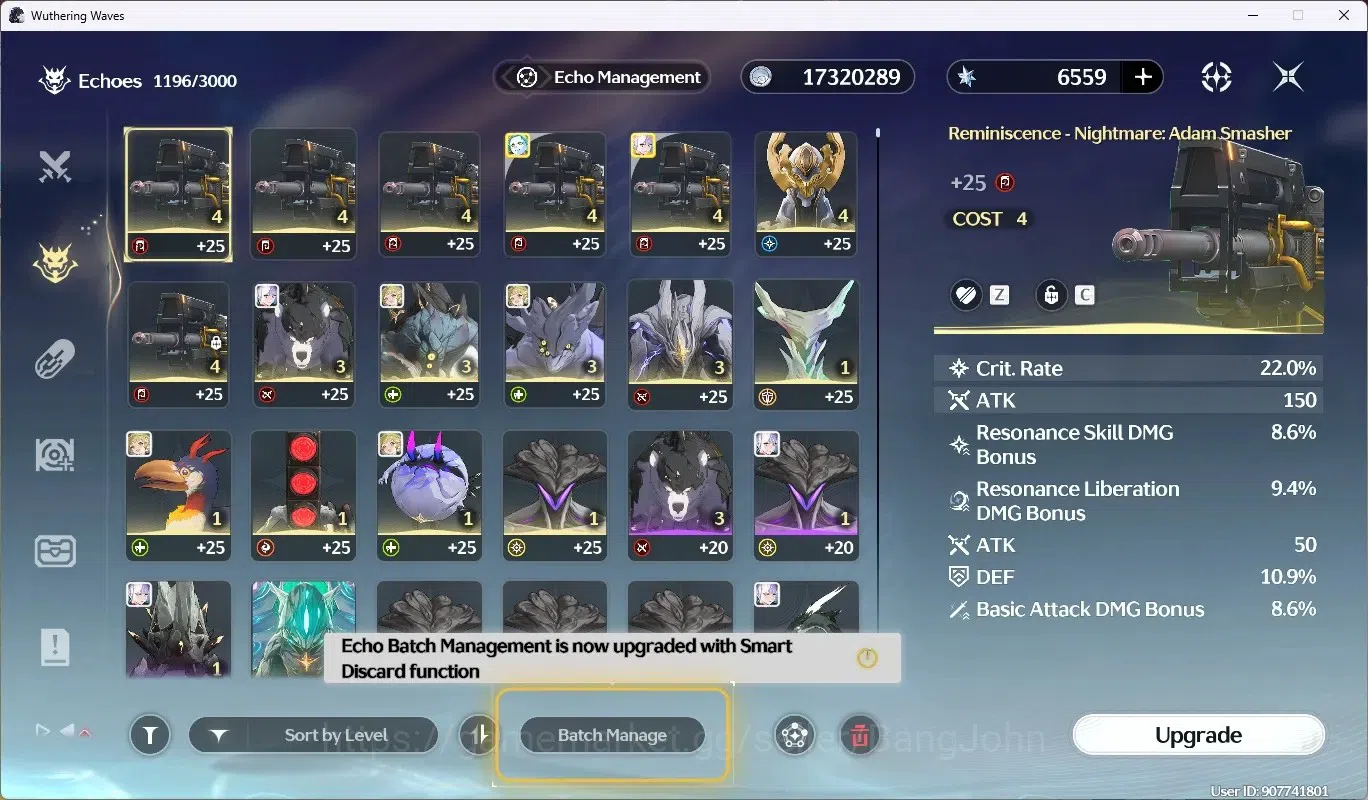 Wuthering Waves Accounts SEA|UL 49|Rank 5|2 Char Limit [Lucy RC6, Rebecca R image 9