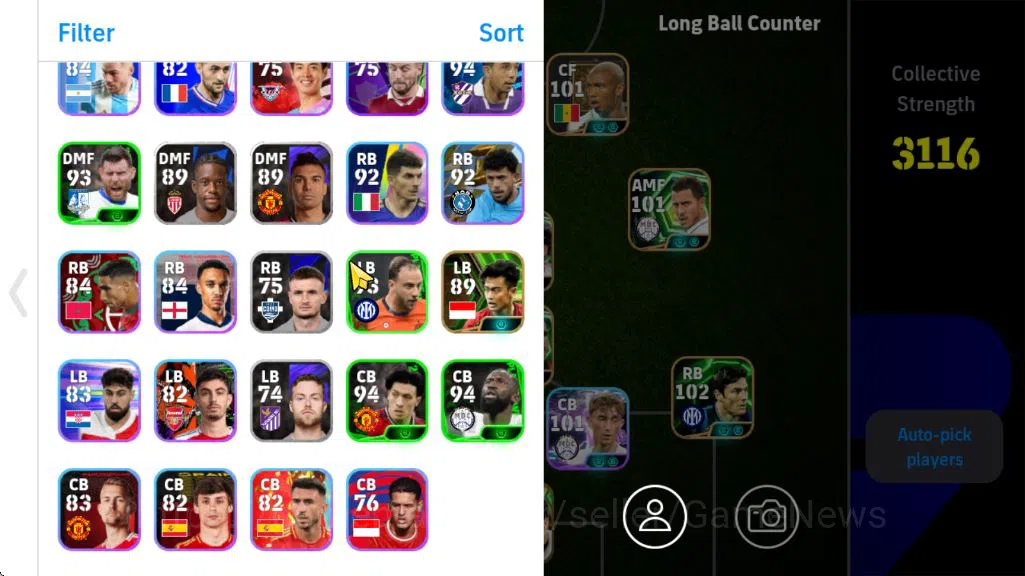 eFootball Accounts Mobile|NeymarJr,Bryan Robson[Blitz Curler],Nooa la image 3