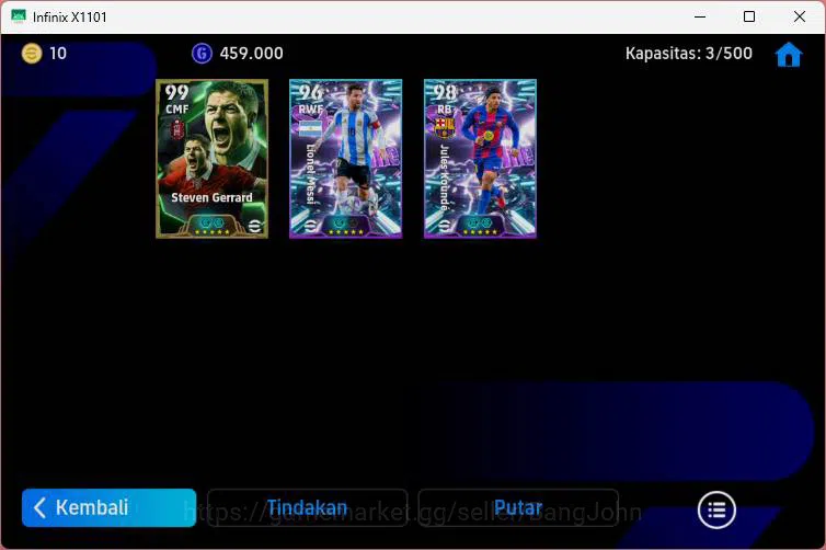 eFootball Accounts ANDROID|PW 2982|Steven Gerrard epic,Lionel Messi+  image 4