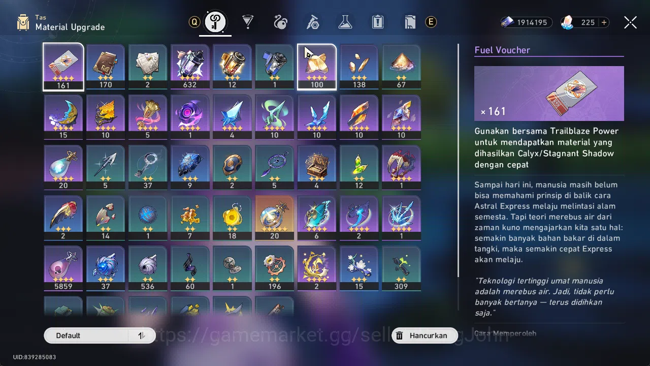 Honkai Star Rail Accounts ASIA | TL 63 | 6 Limit | Castorice Team, Castorice image 4