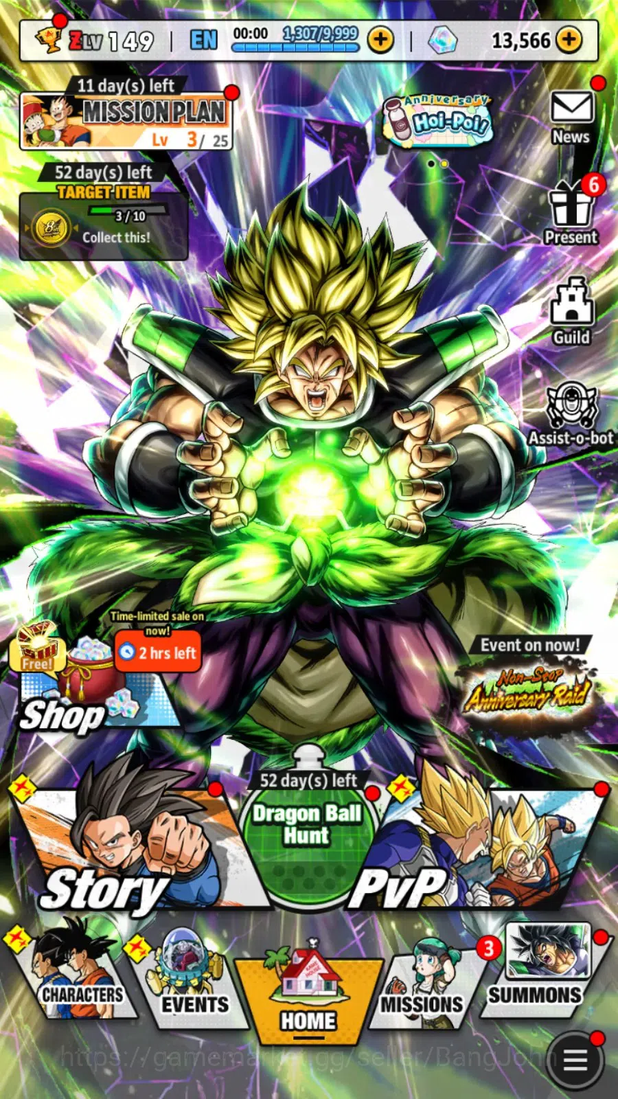 Dragon Ball Legends Accounts Android |Lvl 149|13M Total Power|13.5K CC|1 LR|1 U image 6