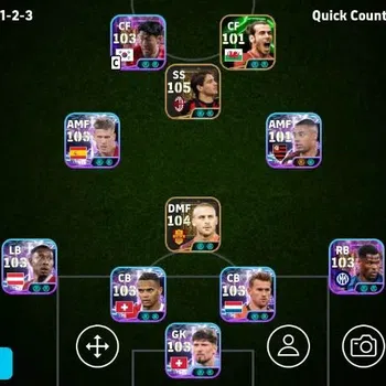 eFootball Accounts Legends & Iconic Players Mobile|PW 3207|Diego Forlan BigT,Shunsuke Nakamura BigT,Pavel Nedved Epic,Eden