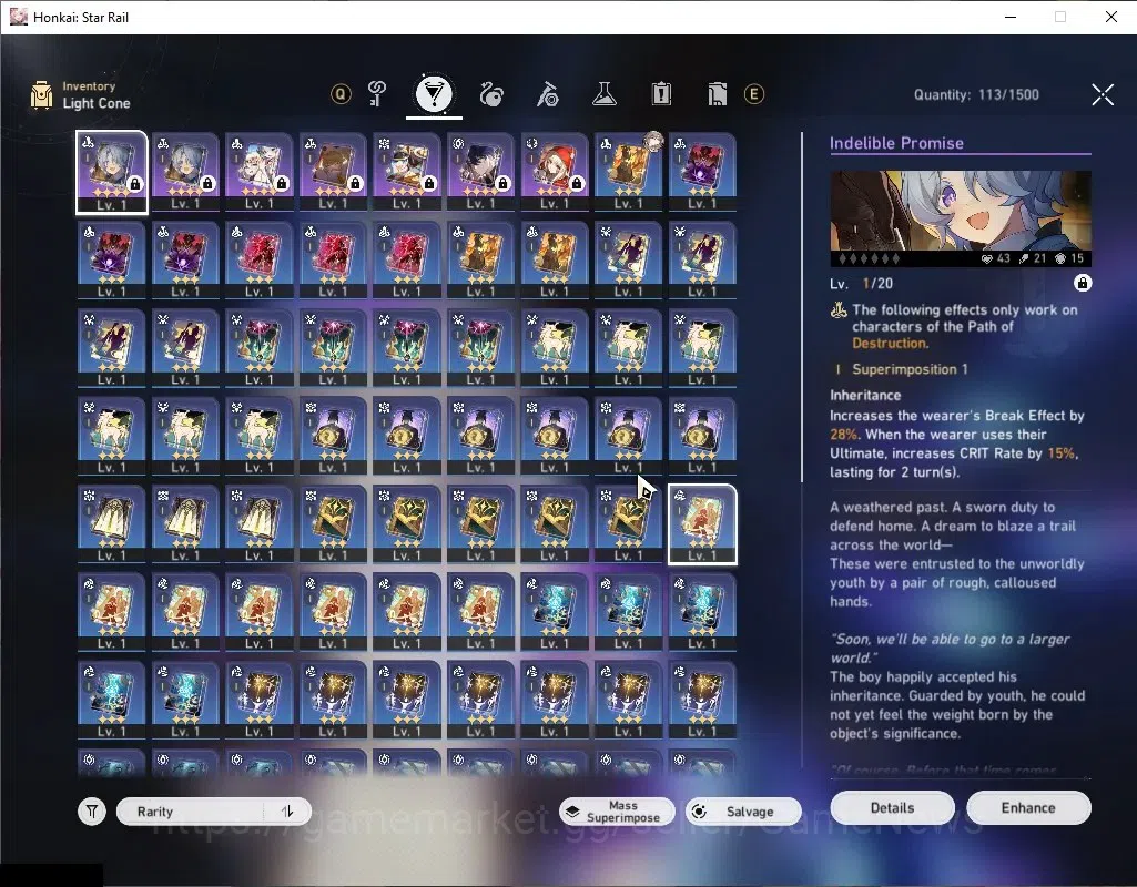 Honkai Star Rail Accounts Asia|TL 4|3 Golden Companion Spirit|4 Limited|[Sil image 4