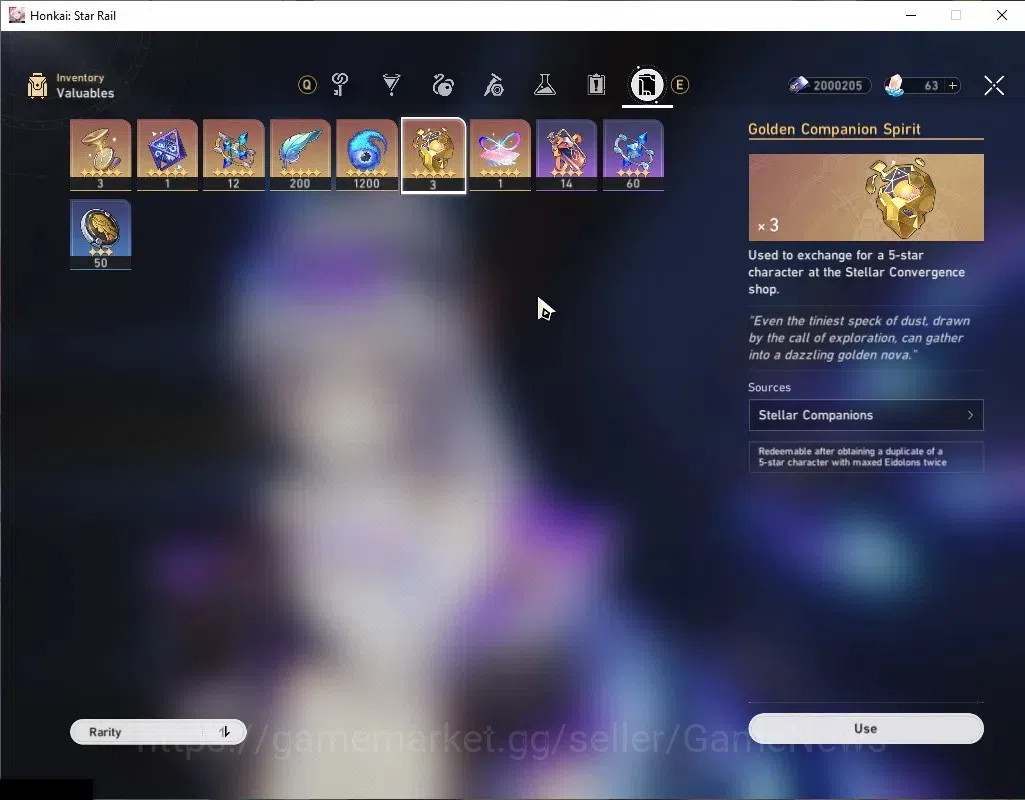 Honkai Star Rail Accounts Asia|TL 4|3 Golden Companion Spirit|4 Limited|[Sil image 6
