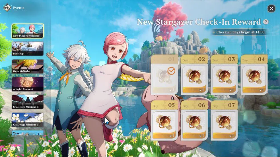 The Seven Deadly Sins: Origin Accounts [EU] Lv 2 Fresh Starter |2 SSR | Meliodas, Guila & image 14