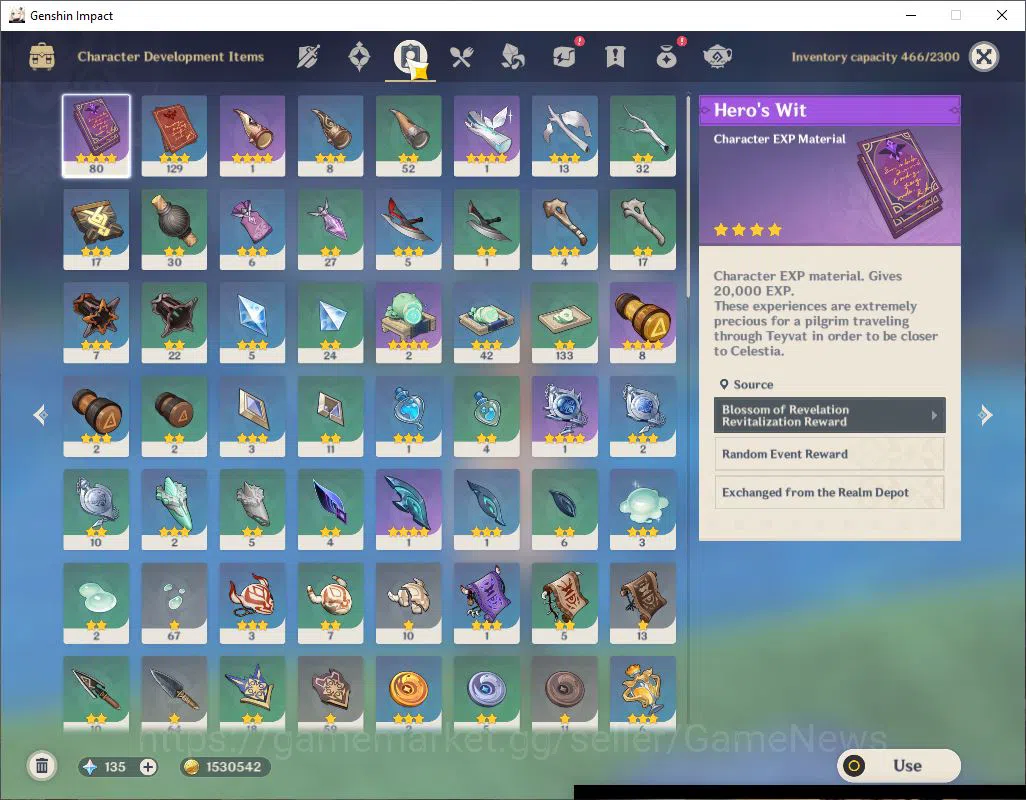 Genshin Impact Accounts Asia|AR 48|4 Limited +3(*5Weapon)| [Cyno+Sign] Col image 6